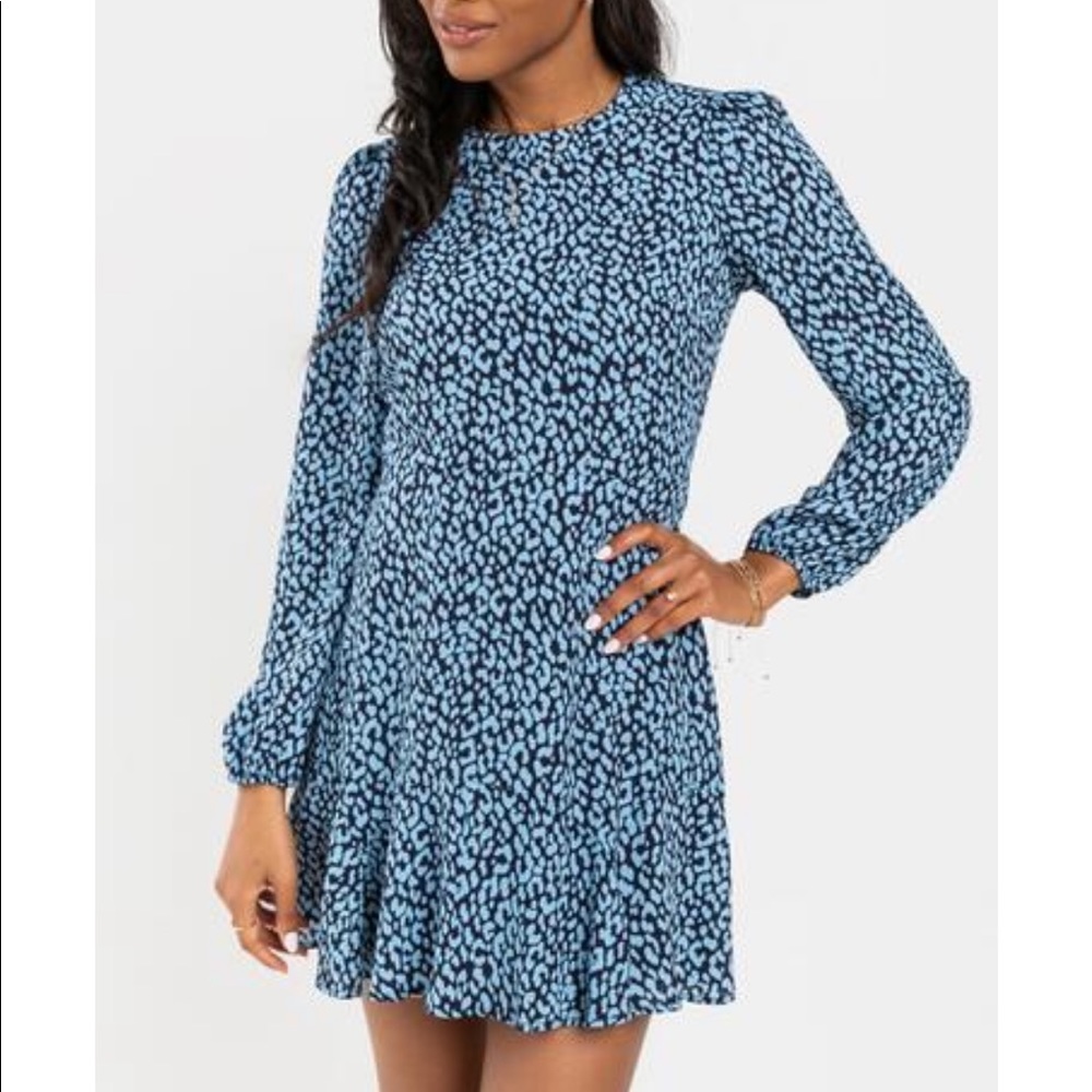 Brooke Animal Print Mini Dress